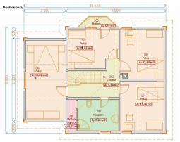 Projekt rodinného domu - Prozi 136